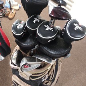 Adams Idea A2 OS 3 Hybrid Regular Flex Prolaunch-Hl Blue Graphite Irons